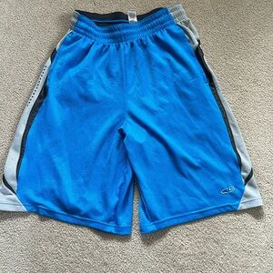 Men’s champion basketball shorts size medium color blue